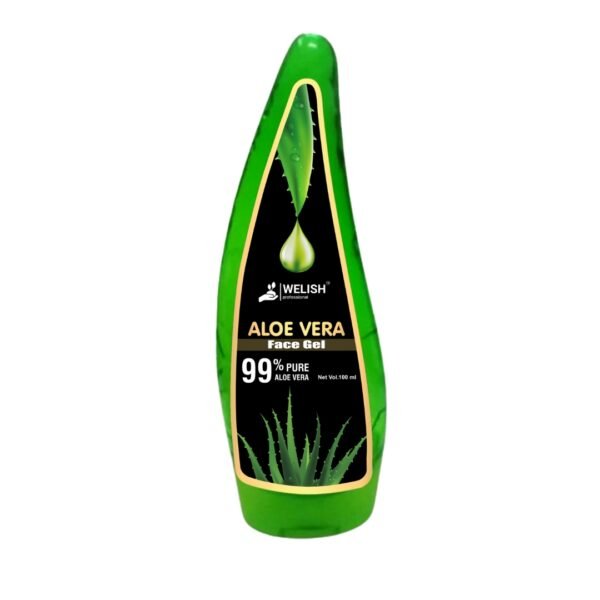 Aloe Vera Face Gel for Moisturizing, Hydrating and Soothing Skin - 100% Pure & Natural - 100ml
