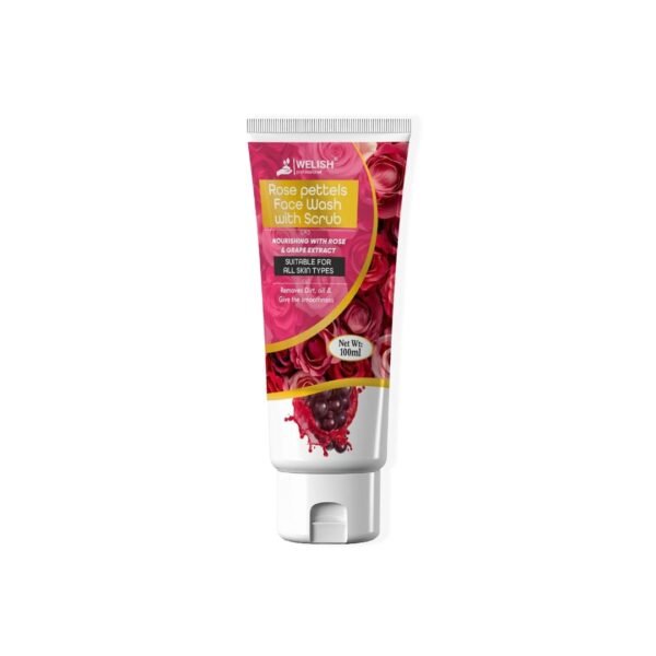Welish Rose Pettels Facewash with SCRUB 100ml