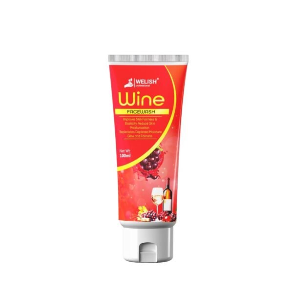 Welish Redwine & vitamin E facewash 100ml